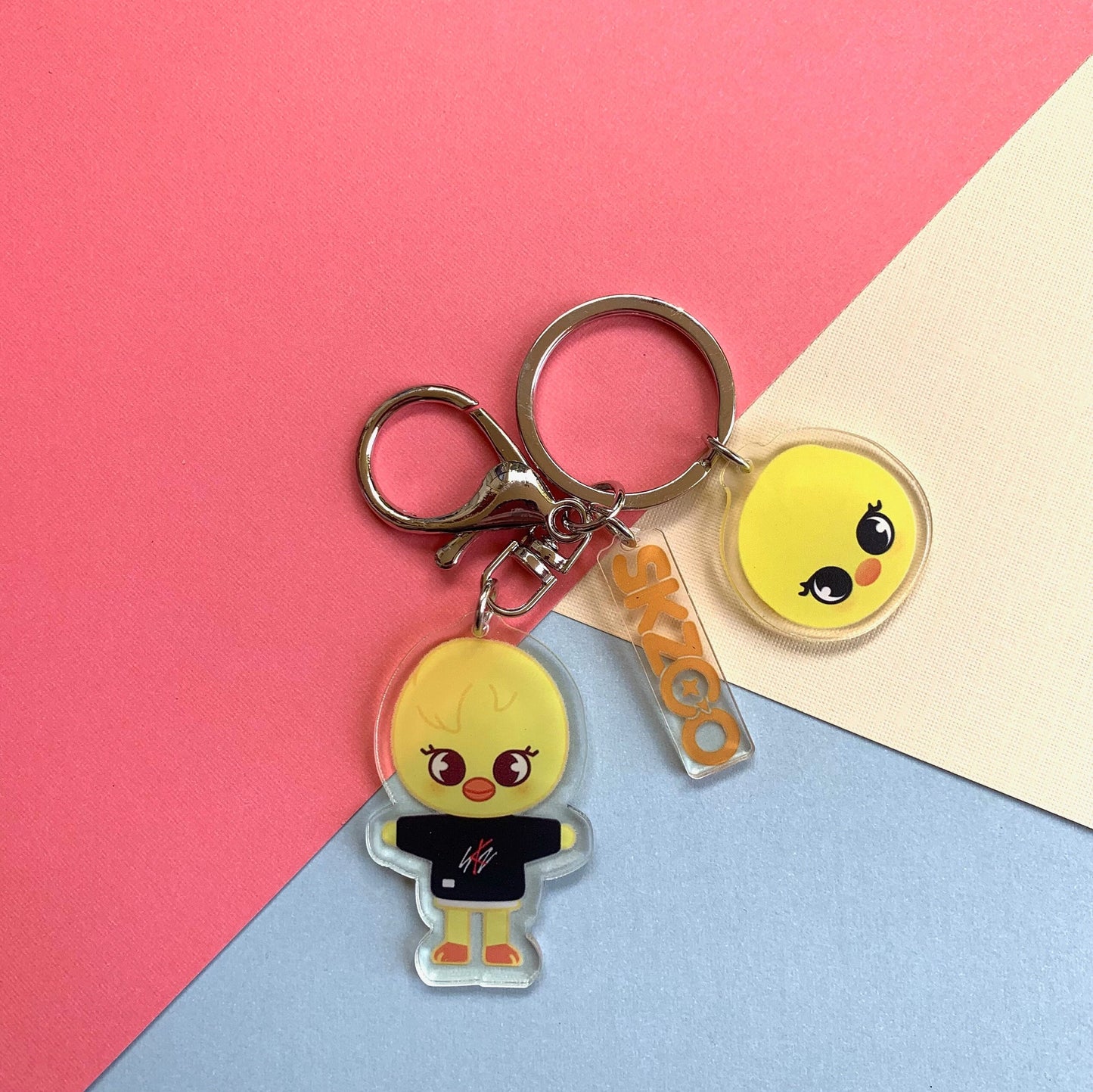 Cute SKZOO keychain | Stray Kids Keychain - Skz | KPOP | Bias pack | Phone Charm Wolf Chan Han Bbokari Leebit PuppyM Dwaekki Jiniret Foxi.NY