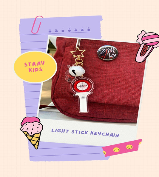 Stray Kids Lightstick Keychain - SKZ |  Keychains, Stickers |  KPOP Keychain | Stay