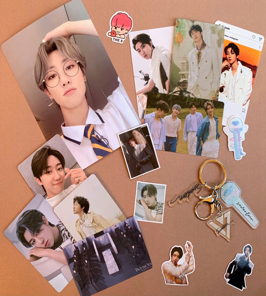 Seventeen Bias Pack | Basic Pack | Key Chain | Photo cards | Random | Gift for friends | Custom Kpop Bias pack