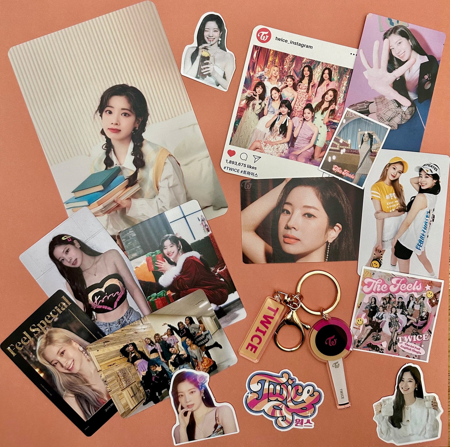 Twice Bias Pack | Basic Pack | Key Chain | Photo cards | Random | Gift for friends Active