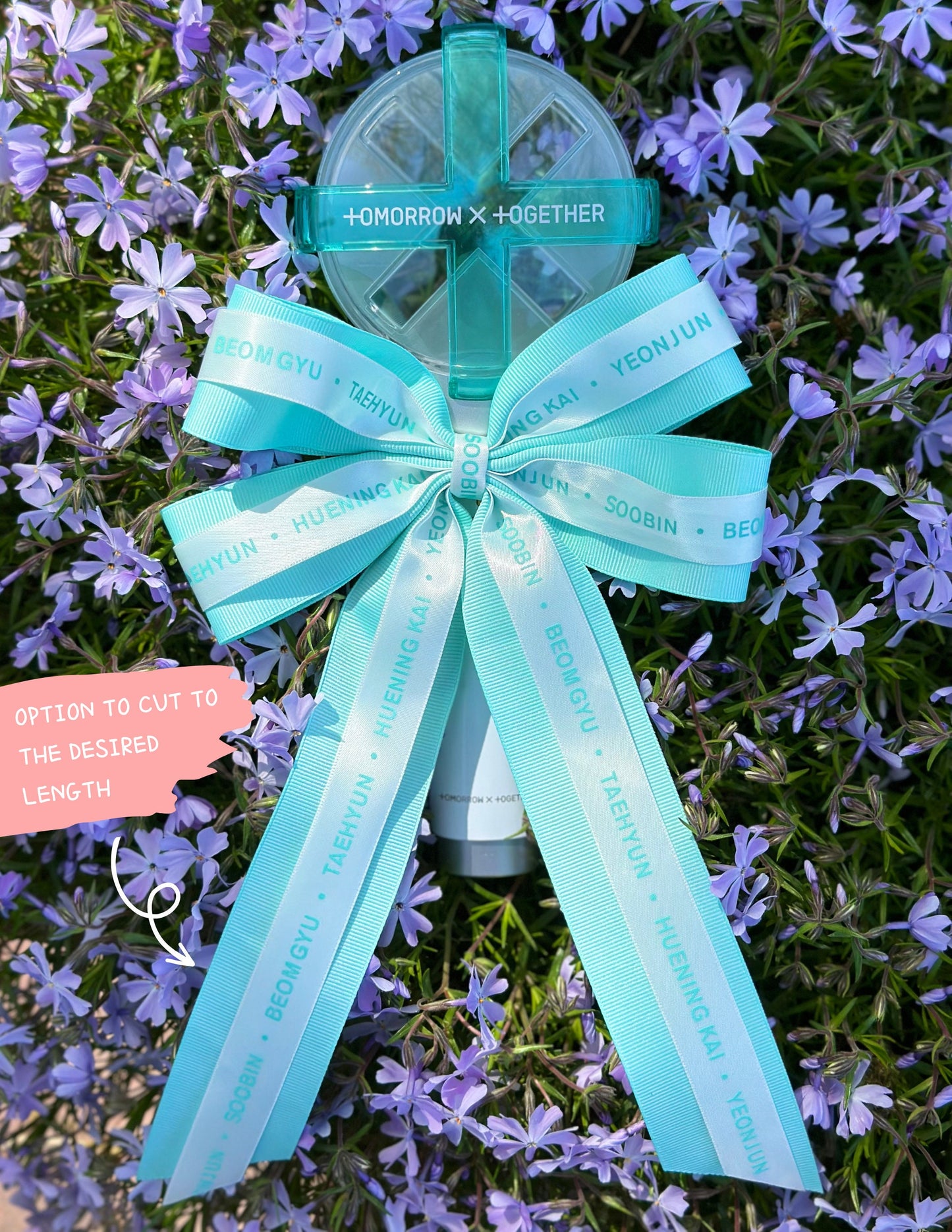 TXT Lightstick Bow | Kpop Concert | Light Stick Deco Custom Decor Accessory
