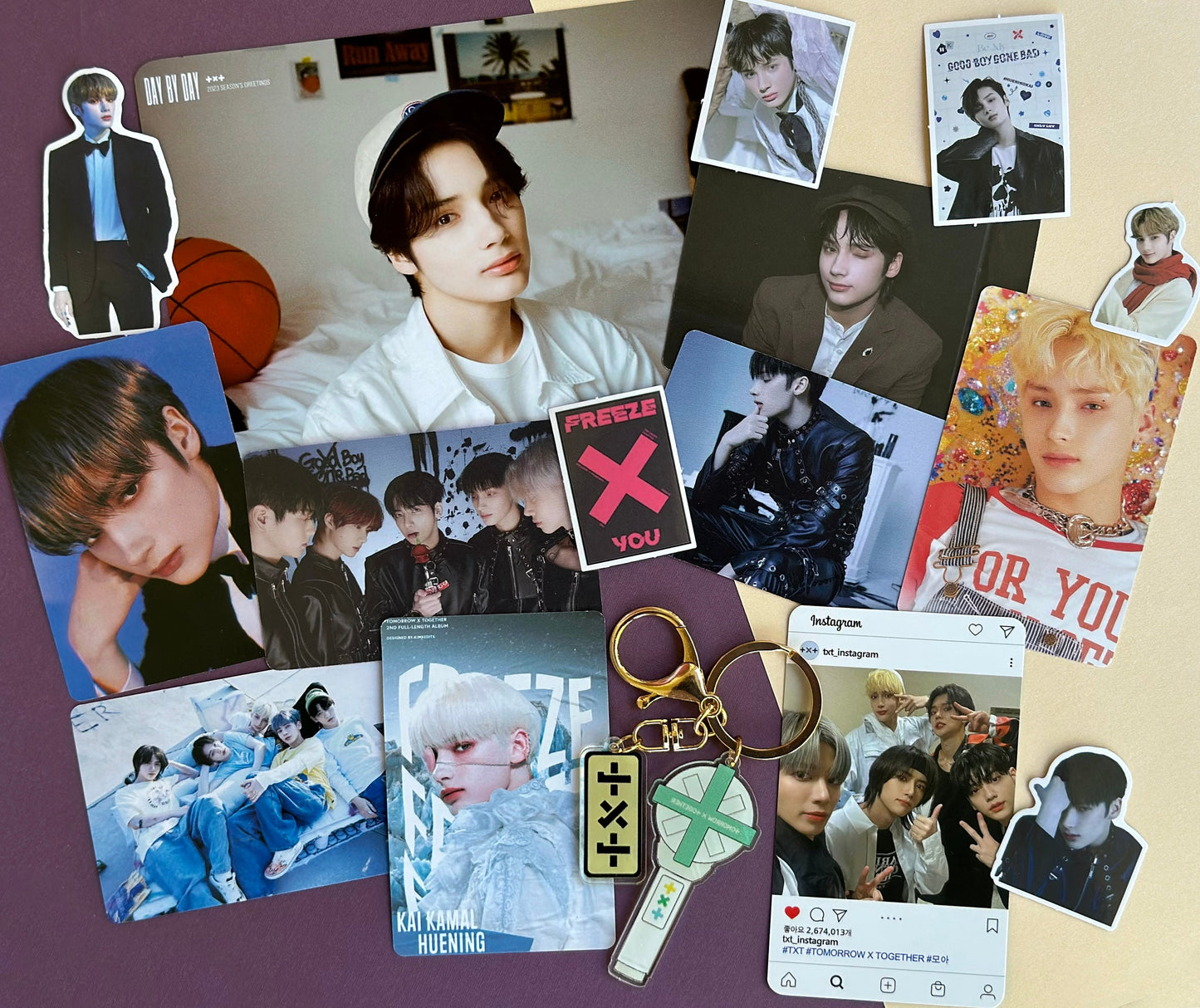 Soobin Bias Packs | Basic Packs | Key Chain | Photo cards | Random | Gift for friends | Pins Priceless