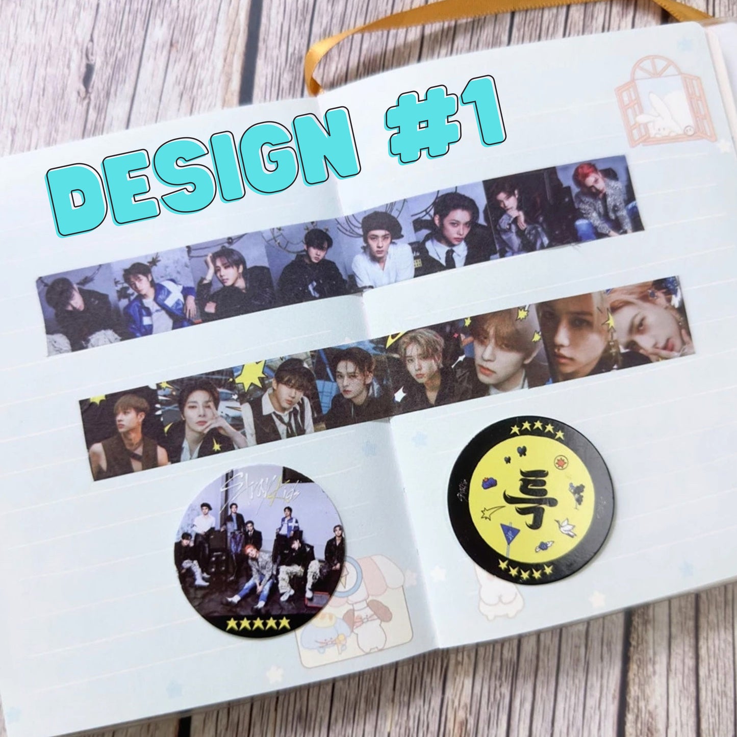 5-Star Washi Tape | Five Star | Stray Kids Washi tape | K-POP | [Pre Order]