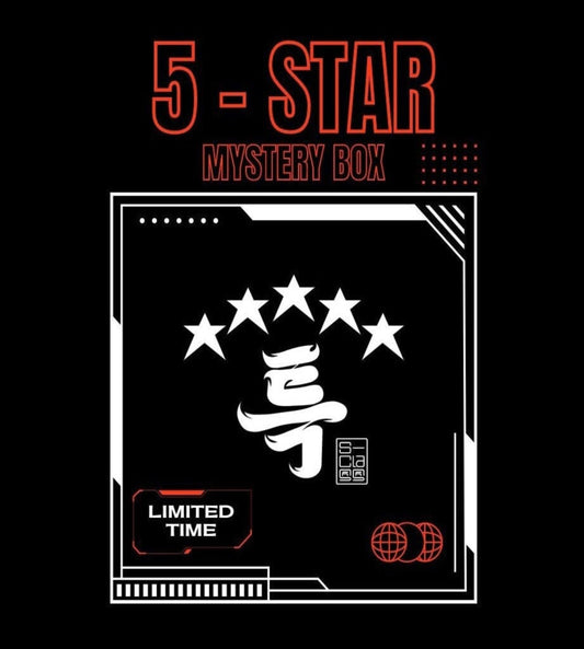 5- Star Stray Kids Mystery Bag | Custom Merch Gift Bag | Goodie Bag |Bookmarks| Keychains, Stickers, Photocards, Photos, Polaroid,& More!