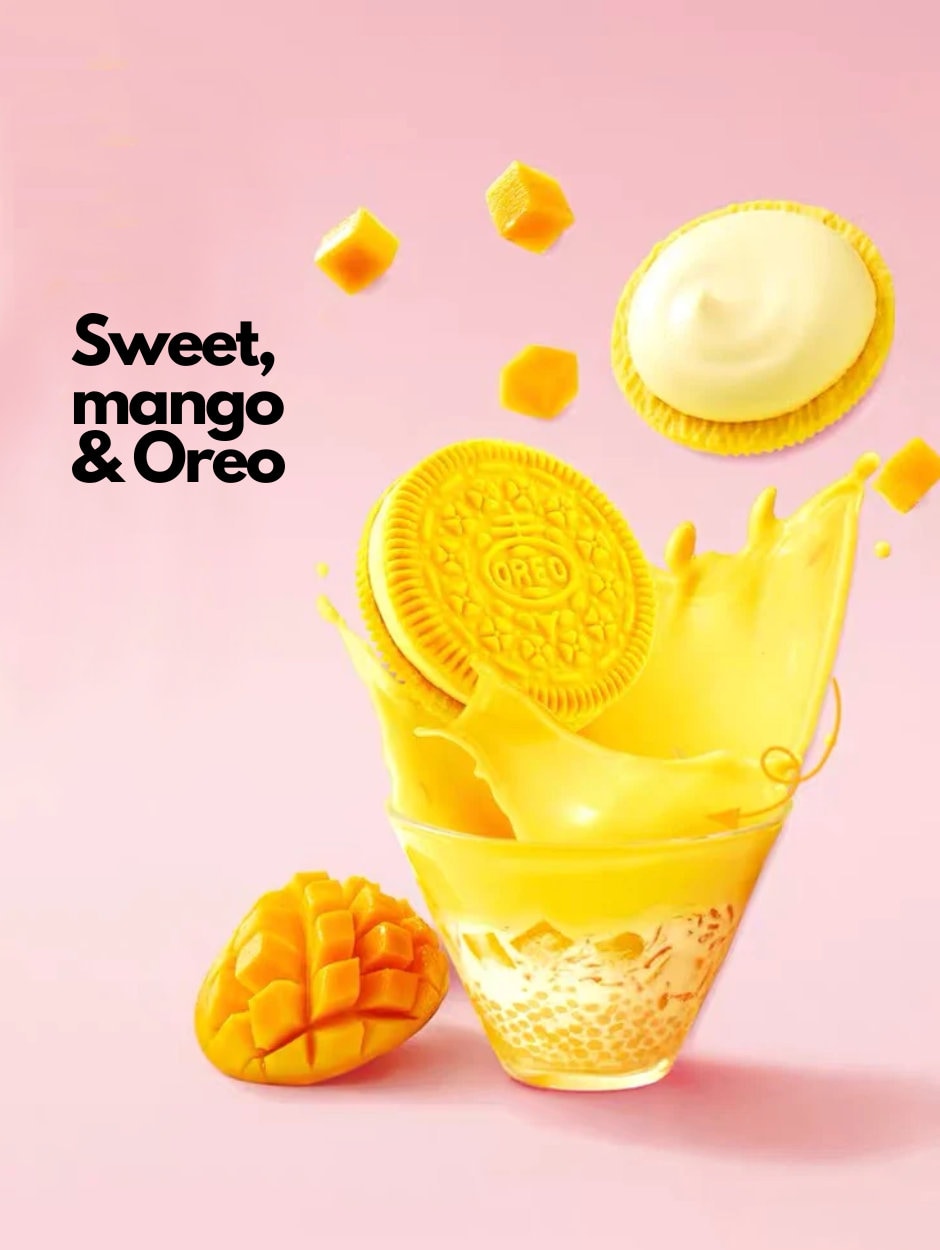 Korean Oreo | Strawberry | Golden Creme Cookies | Cookie and cream
