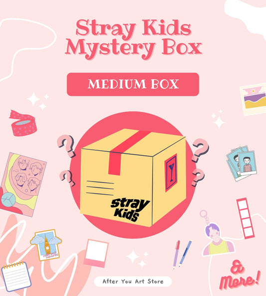 Stray Kids Mystery bias Bag | Custom Merch Gift Bag | Goodie Bag |Bookmarks| Keychains, Stickers, Photocards, Photos, Polaroid,& More!