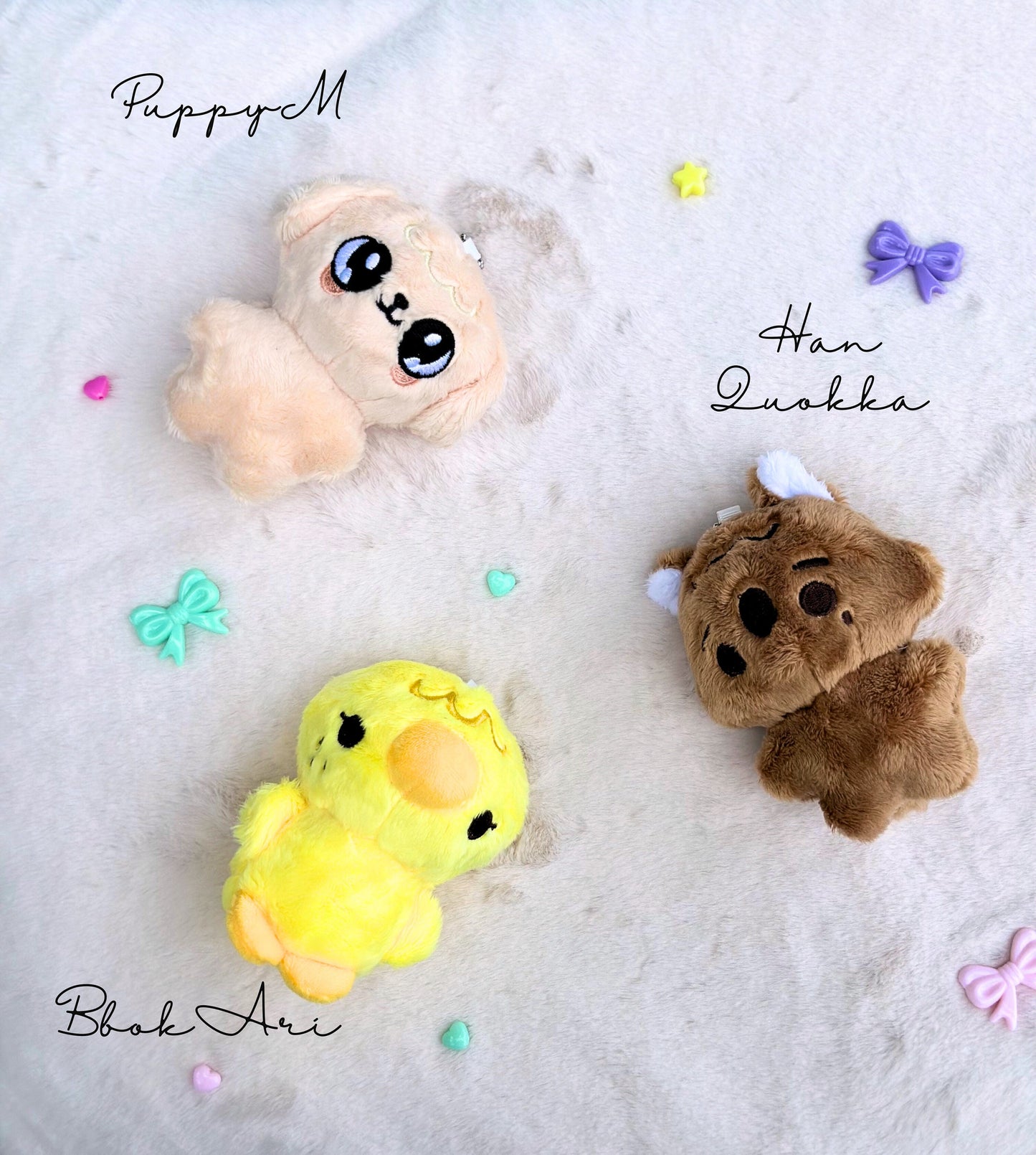 Skzoo Plushy Keychain | Skzoo Mini | Kpop Doll Clothes| 4 Inches Doll outfit